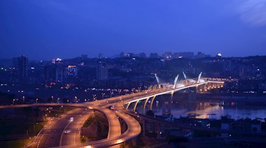 國(guó)窖大橋夜景